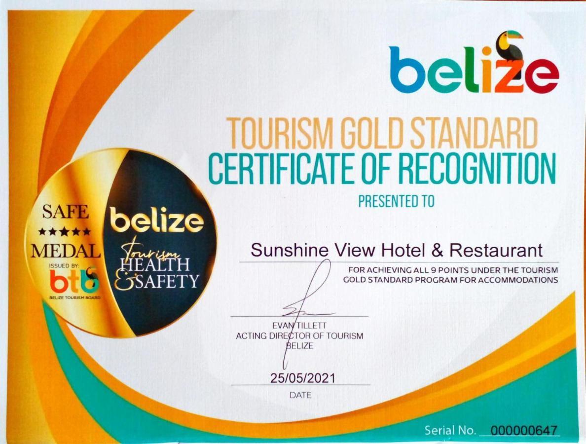 Sunshine View Hotel And Restaurant Corozal Ngoại thất bức ảnh